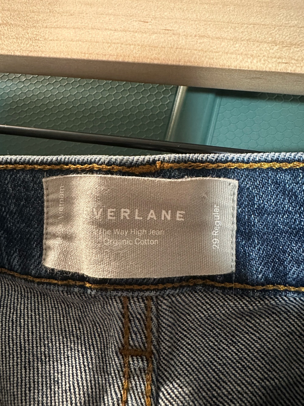 Everlane the way high Jean medium wash size 29 regular - Picture 4 of 9